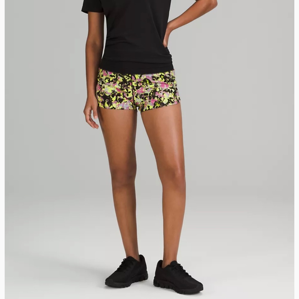 Lululemon Speed Up High Rise Lined Shorts 2.5" Size 4 NWOT